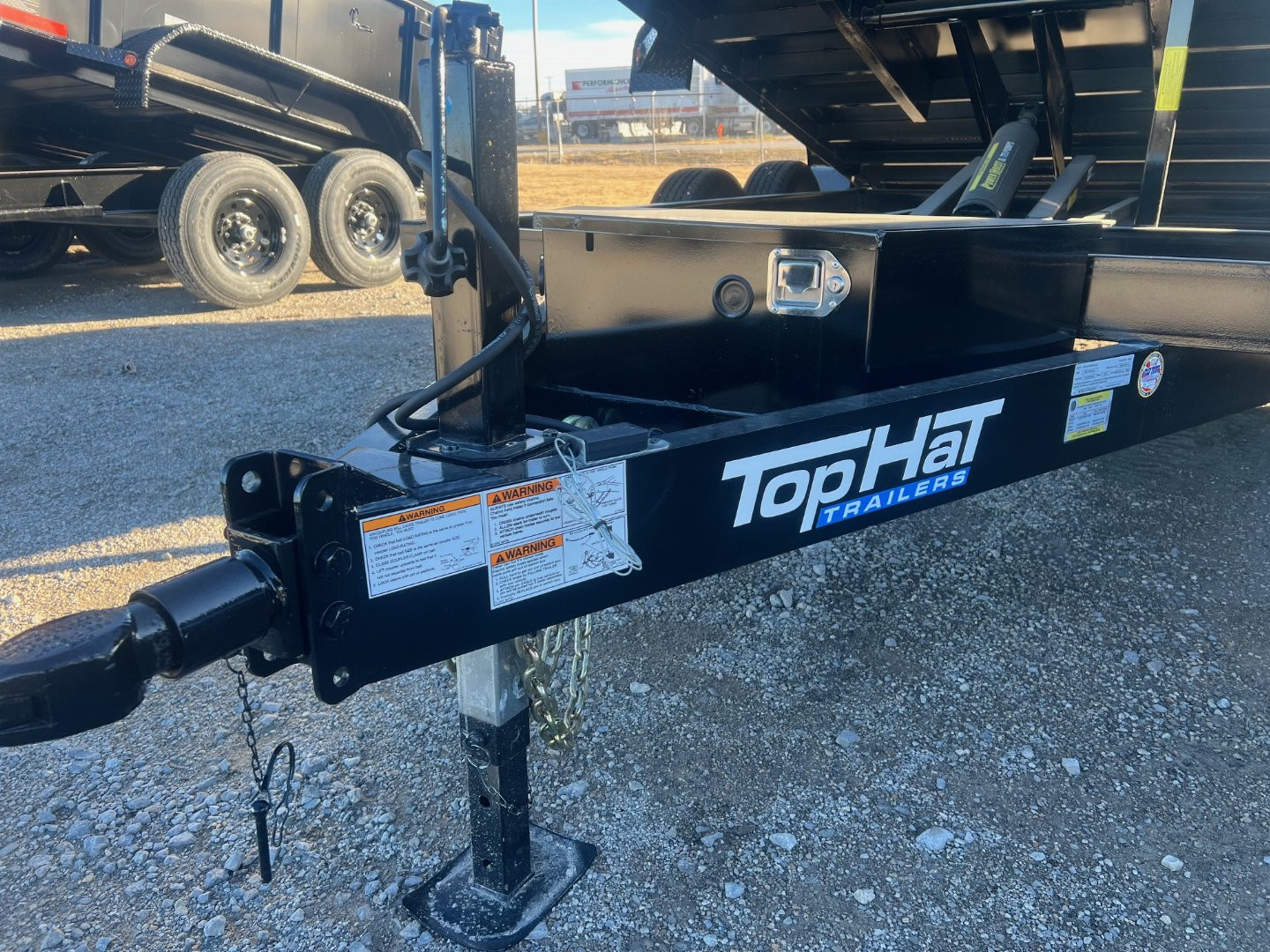 New 2025 TOP HAT TRAILERS DP100-77x12 Dump Trailer