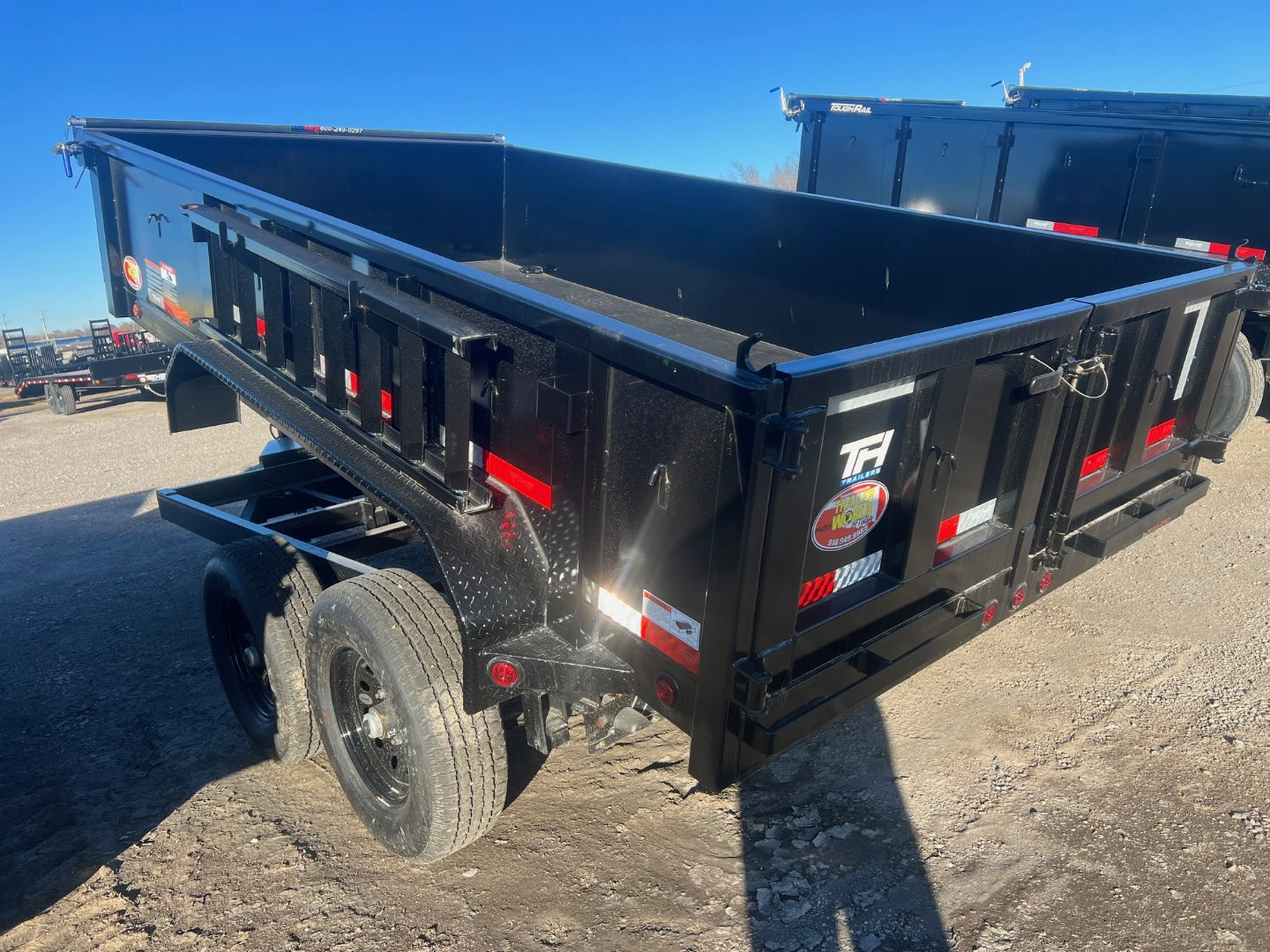 New 2025 TOP HAT TRAILERS DP100-77x12 Dump Trailer