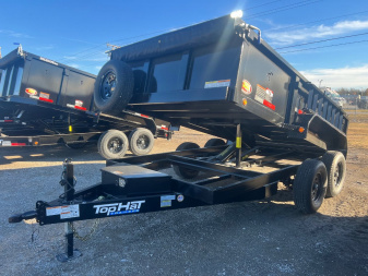 New 2025 TOP HAT TRAILERS DP100-77x12 Dump Trailer
