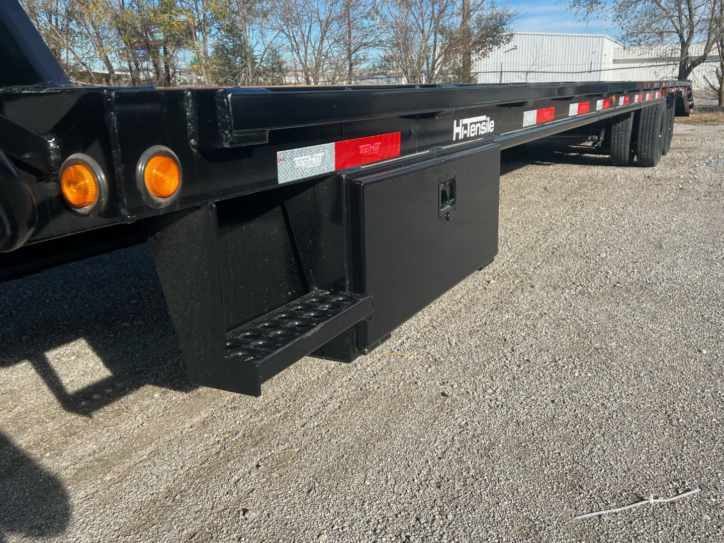 New 2026 Top Hat Trailers GN259-40x102 Flatbed Trailer