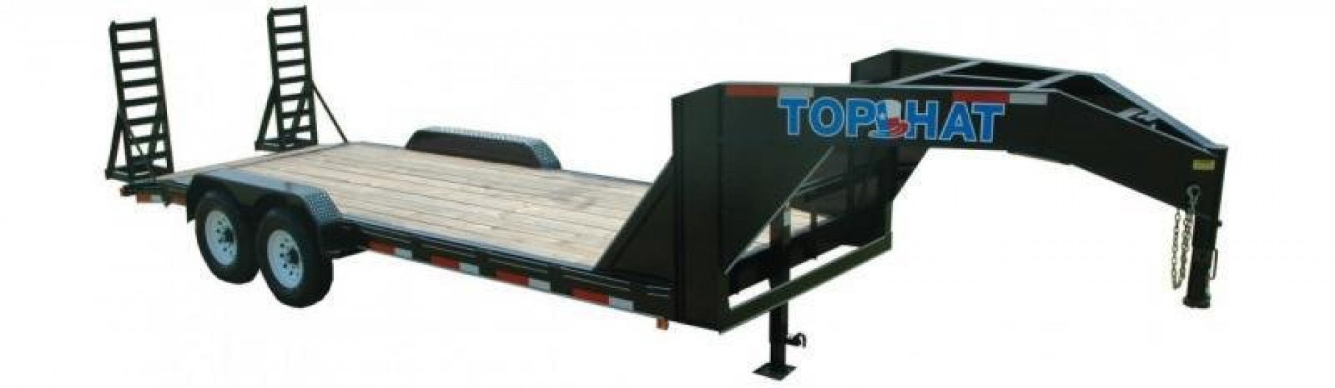 New 2024 TOP HAT TRAILERS 28x83 EHGN 14K Equipment Trailer