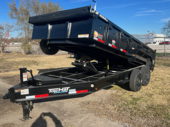 New 2025 TOP HAT TRAILERS DPX175-16x83 Dump Trailer