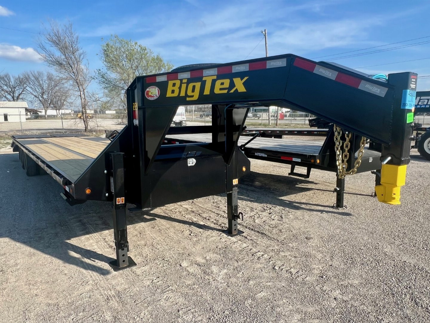 New 2026 Big Tex Trailers 22GN-33D5A-MRBK Flatbed Trailer w/ 16 Ply Tire Upg