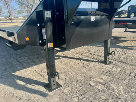 New 2026 Big Tex Trailers 22GN-33D5A-MRBK Flatbed Trailer w/ 16 Ply Tire Upg