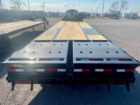 New 2026 Big Tex Trailers 22GN-33D5A-MRBK Flatbed Trailer w/ 16 Ply Tire Upg