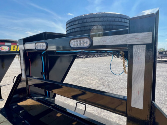 New 2025 BIG TEX TRAILERS 22GN-40D5A (35'+5') Flatbed Trailer w/ 14 Ply Upg.