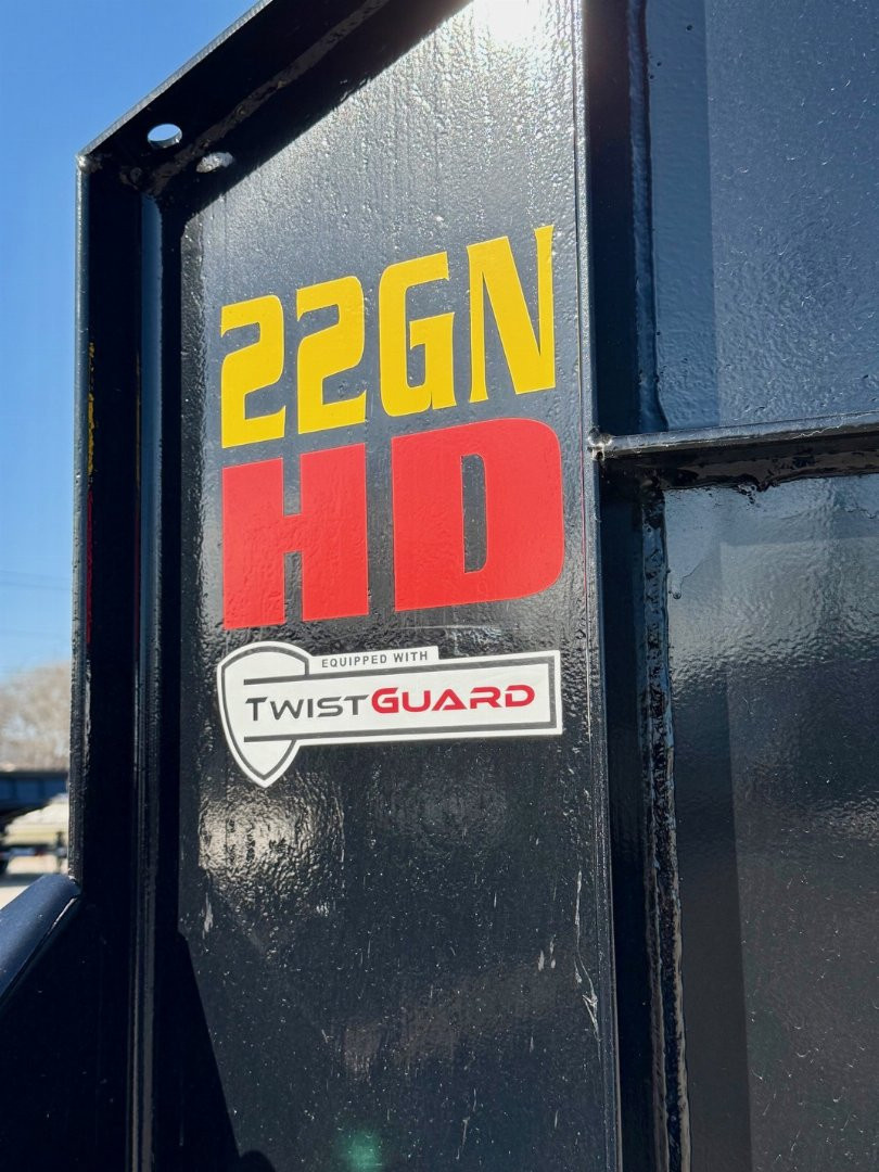 New 2025 Big Tex Trailers 22GN-40 Straight Deck w/ 14 Ply Upg.
