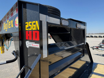 New 2026 Big Tex Trailers 25GN-35D5A-MRBK Flatbed Trailer