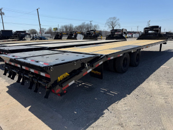 New 2026 Big Tex Trailers 25GN-35D5A-MRBK Flatbed Trailer