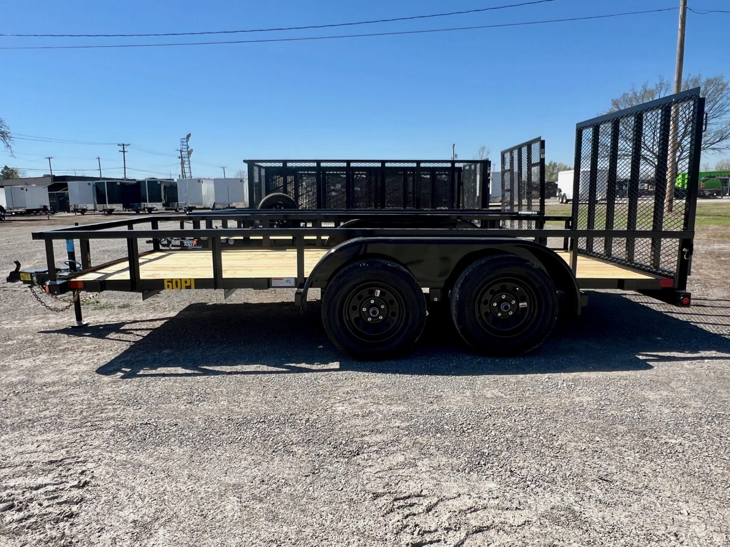 New 2025 BIG TEX TRAILERS 60PI-14BK4RG Utility Trailer