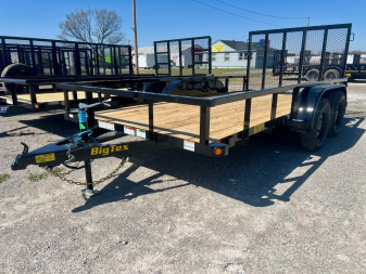 New 2025 BIG TEX TRAILERS 60PI-14BK4RG Utility Trailer