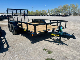 New 2025 BIG TEX TRAILERS 60PI-14BK4RG Utility Trailer