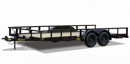New 2024 BIG TEX TRAILERS 70PI-16XBK4RG Tandem Axle Utility Trailer