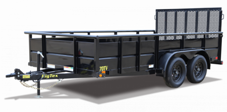 New 2025 BIG TEX TRAILERS 70TV-14 Utility Trailer