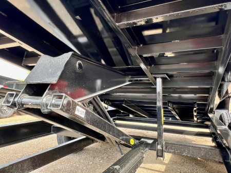 New 2025 TOP HAT TRAILERS 7x14 DPX 140 Dump Trailer w/ 14 Ply Upgrade