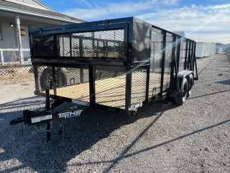 New 2025 TOP HAT TRAILERS LS14x83 Landscape Trailer