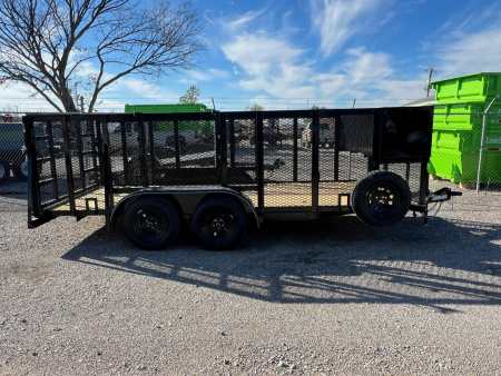 New 2026 Top Hat Trailers LS07-16X83 Landscape Trailer