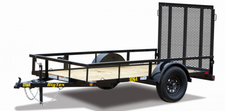 New 2024 BIG TEX TRAILERS 30SA-08BK4RG Utility Trailer