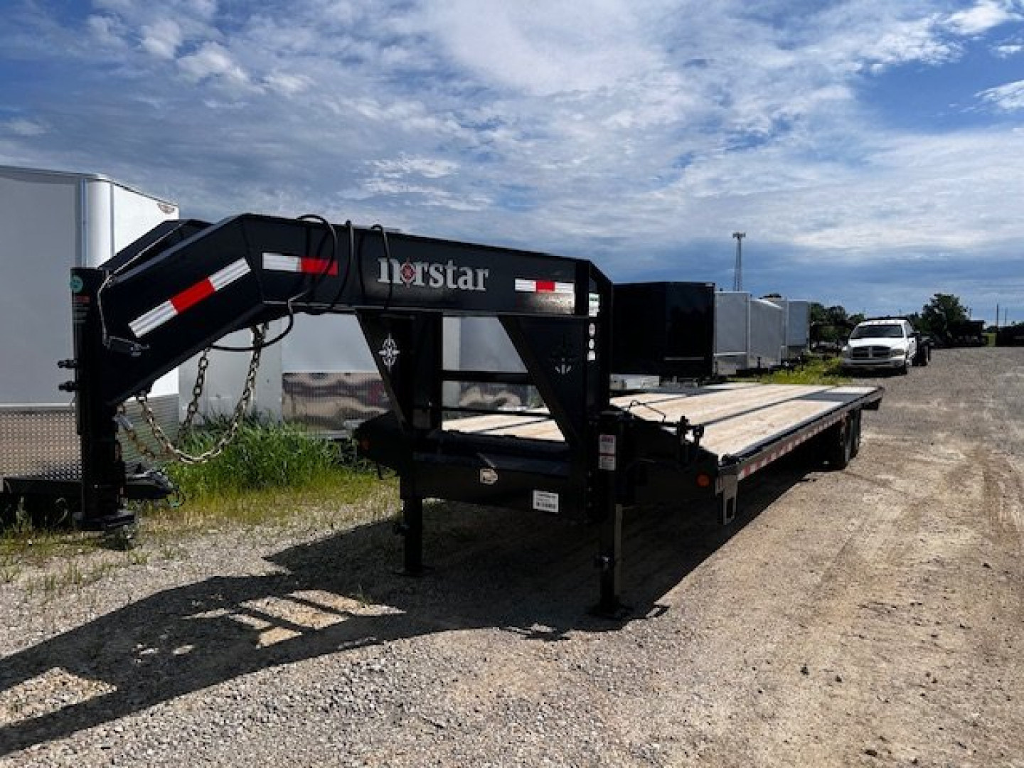 New 2026 Norstar FXG 102X34 GN 22K GVWR DECKOVER STRAIGHT DECK Equipment Trailer
