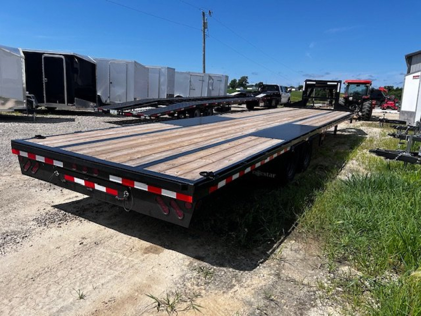 New 2026 Norstar FXG 102X34 GN 22K GVWR DECKOVER STRAIGHT DECK Equipment Trailer