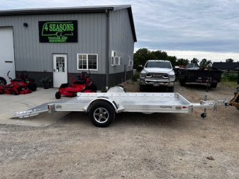 New 2026 HILLSBORO INDUSTRIES AU7812 BI-FOLD GATE Utility Trailer