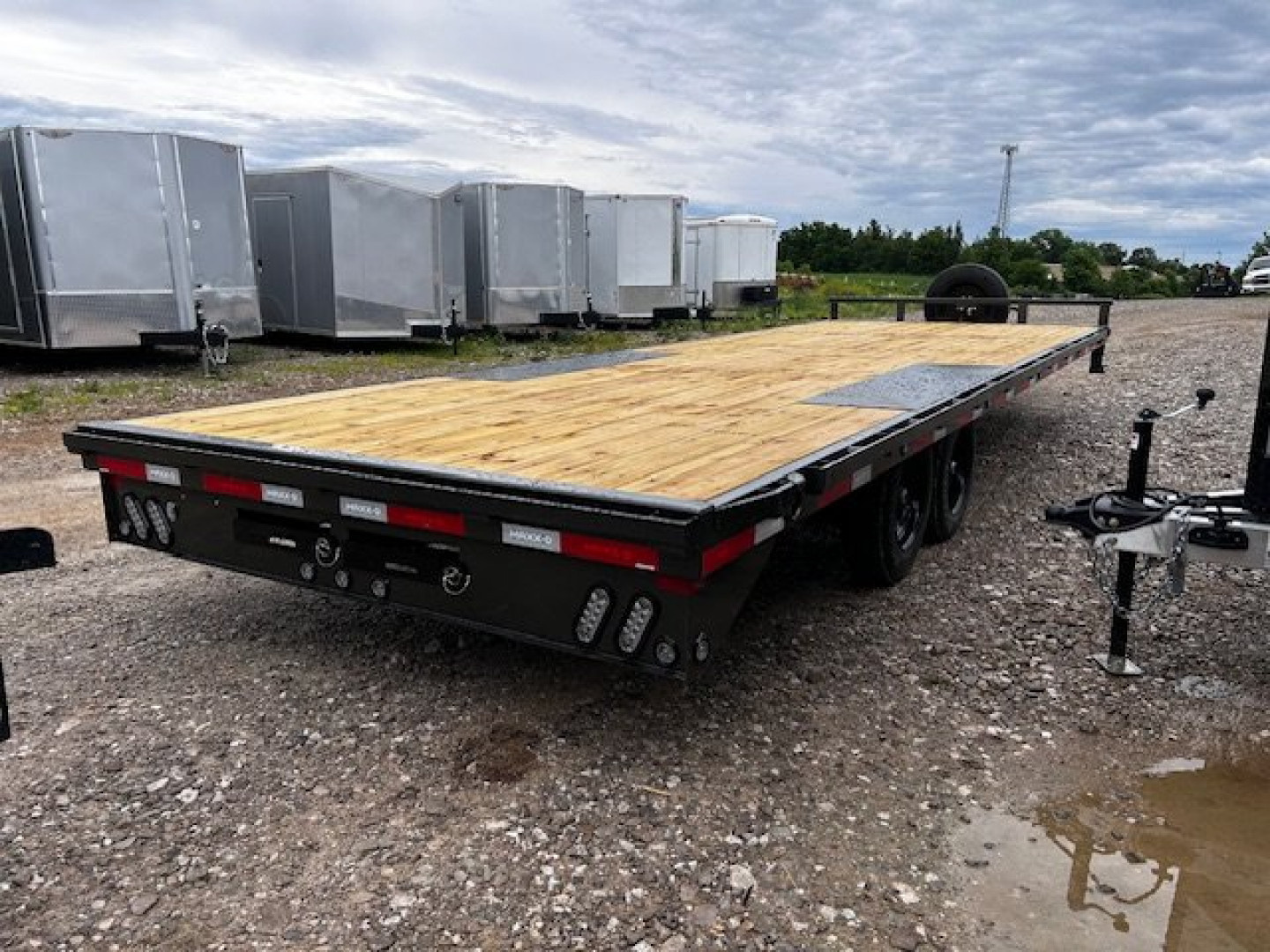 New 2026 MAXXD DOX 102"X24' DECKOVER BUMPER/PINTLE 8K AXLES PULL 17.5K GVWR Equipment Trailer