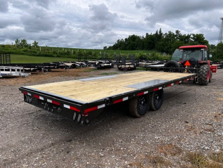 New 2026 MAXXD DOX 102"X20' DECKOVER BUMPER PULL 14K GVWR Equipment Trailer