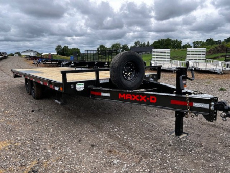 New 2026 MAXXD DOX 102"X20' DECKOVER BUMPER PULL 14K GVWR Equipment Trailer