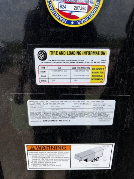 New 2026 MAXX-D GSX 102"X30' 21K GVWR DECKOVER TRIPLE AXLE GOOSENECK 14 PLY TIRES Equipment Trailer