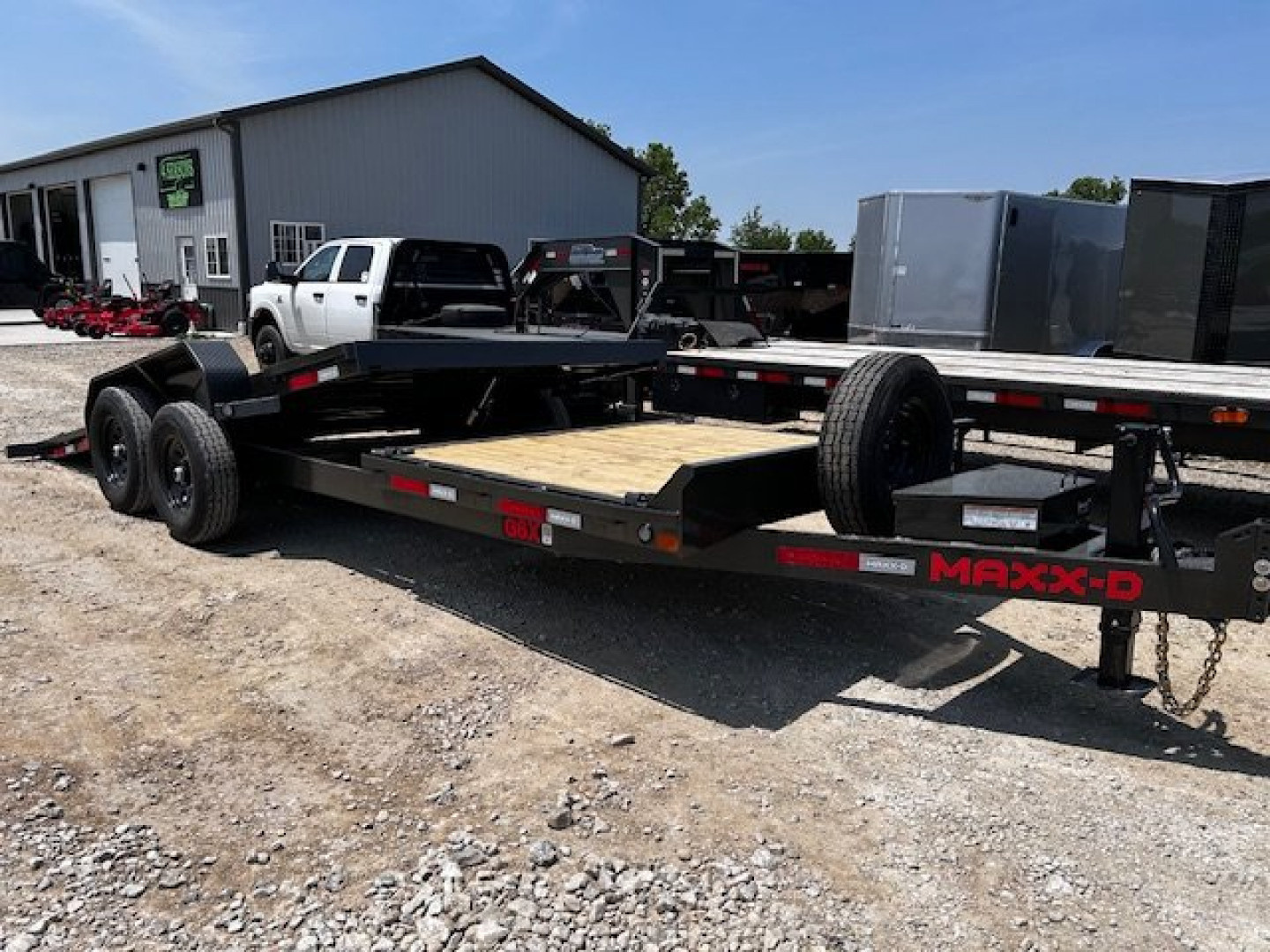 New 2026 MAXXD G6X 83"X22' Gravity Tilt Equipment Trailer
