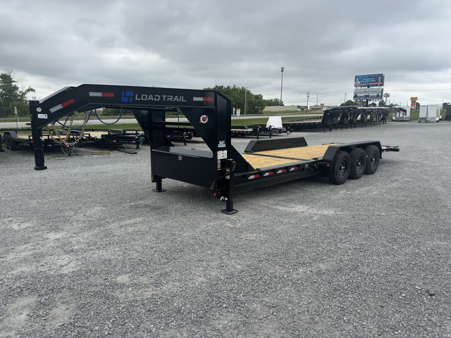 New 2026 Load Trail 83"x24' 21,000# GVWR Equipment Tilt Trailer