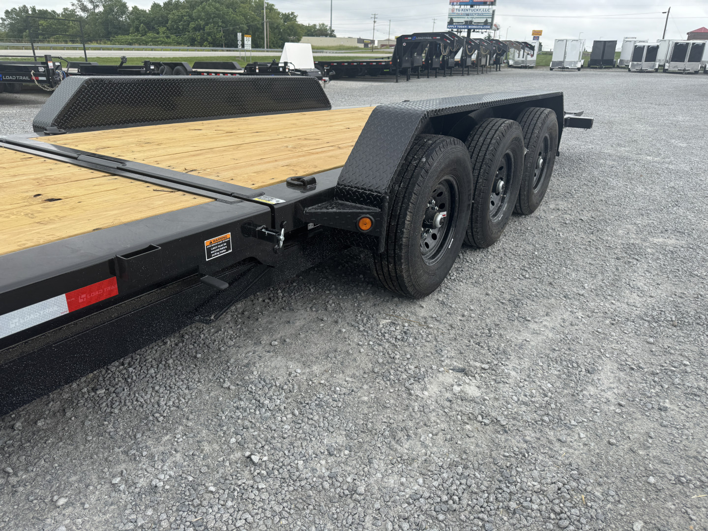 New 2026 Load Trail 83"x24' 21,000# GVWR Equipment Tilt Trailer