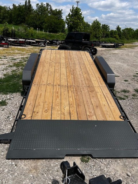 New 2026 MAXXD G8X 83X22 16000 LB GVWR GRAVITY TILT 6' STATIONARY DECK Equipment Trailer