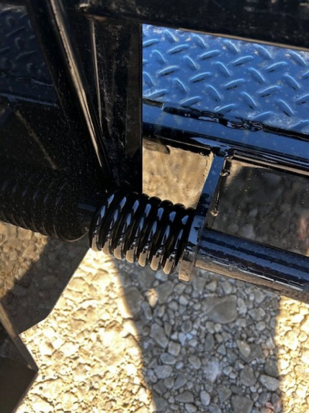 New 2025 RICE 82X22 14K GVWR STAND UP RAMPS Equipment Trailer