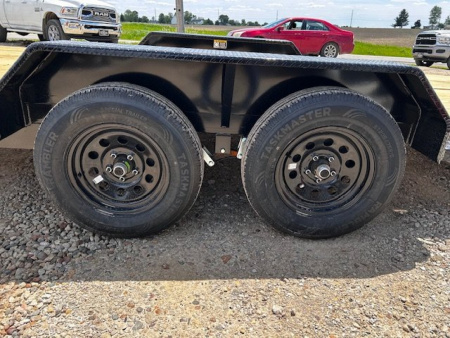 New 2025 H&H Trailers 82"X18' EX 7K SPEEDLOADER POWER TILT Car / Racing Trailer