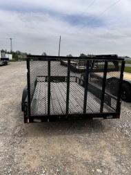 Used 2019 Rice Trailers 82"X14' TANDEM AXLE UTILITY W/GATE Utility Trailer