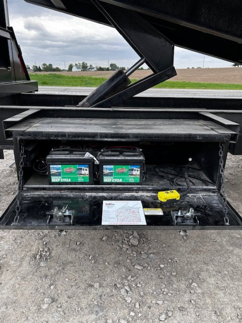 Used 2022 MAXX-D TDX 102"X28' FULL POWER TILT GN DECKOVER 22,500 GVWR HD WINCH Equipment Trailer