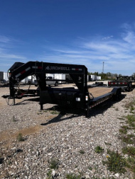 New IRON BULL ETG 102x28 GN 14K GVWR Equipment Trailer