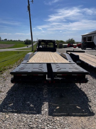 New IRON BULL ETG 102x28 GN 14K GVWR Equipment Trailer