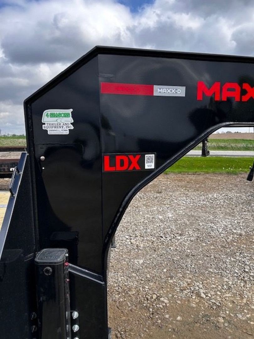 New 2026 MAXX-D LDX 102X32 LOW PRO DECKOVER GN ENGINEERED BEAM AND NECK24K GVWR Equipment Trailer