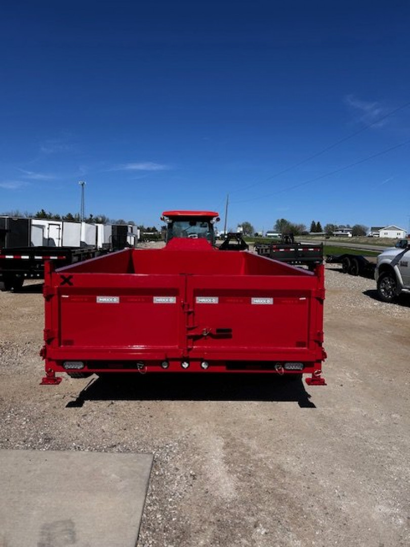 New 2025 MAXXD DJX 83"X14' 14K GVWR Dump Trailer7 GA FLOOR HD 6" SCISSOR HOIST