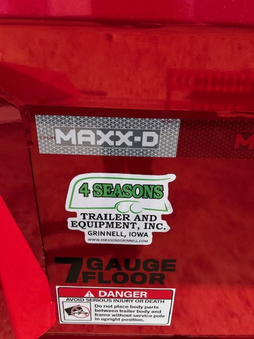 New 2025 MAXXD DJX 83"X14' 14K GVWR Dump Trailer7 GA FLOOR HD 6" SCISSOR HOIST