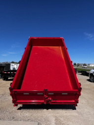New 2025 MAXXD DJX 83"X14' 14K GVWR Dump Trailer7 GA FLOOR HD 6" SCISSOR HOIST
