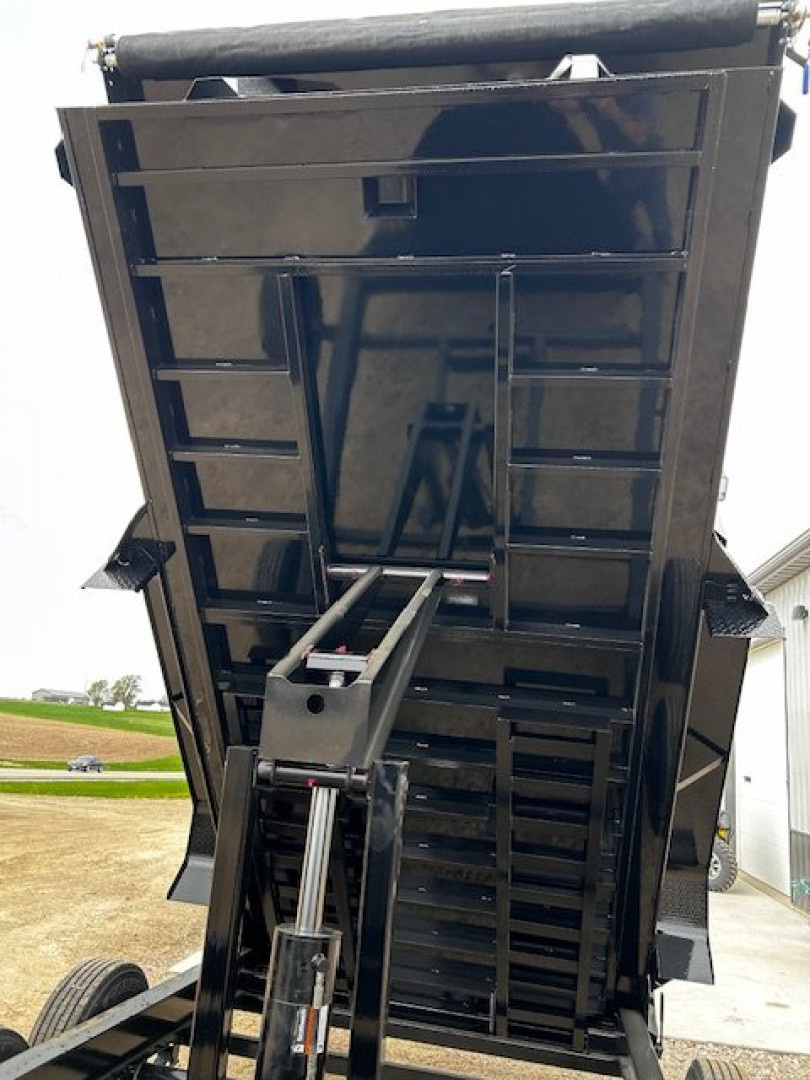 New SALE $$ 2025 MAXXD DJX 83"X14' 16K GVWR Dump Trailer7 GA FLOOR HD 6" SCISSOR HOIST