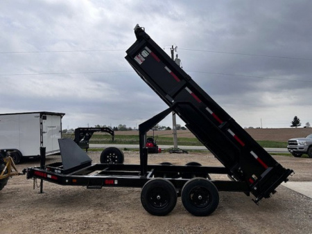 New SALE $$ 2025 MAXXD DJX 83"X14' 16K GVWR Dump Trailer7 GA FLOOR HD 6" SCISSOR HOIST