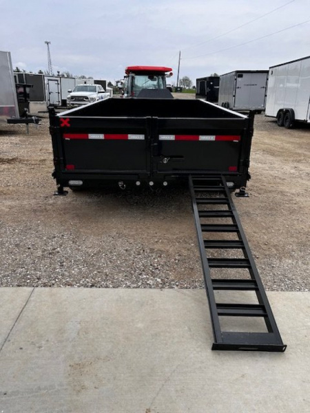 New SALE $$ 2025 MAXXD DJX 83"X14' 16K GVWR Dump Trailer7 GA FLOOR HD 6" SCISSOR HOIST