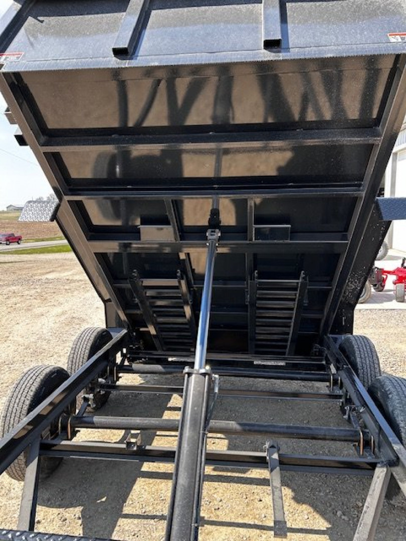 New 2025 H&H Trailers 76X10 9.9K W TARP KIT RAMPS Dump Trailer