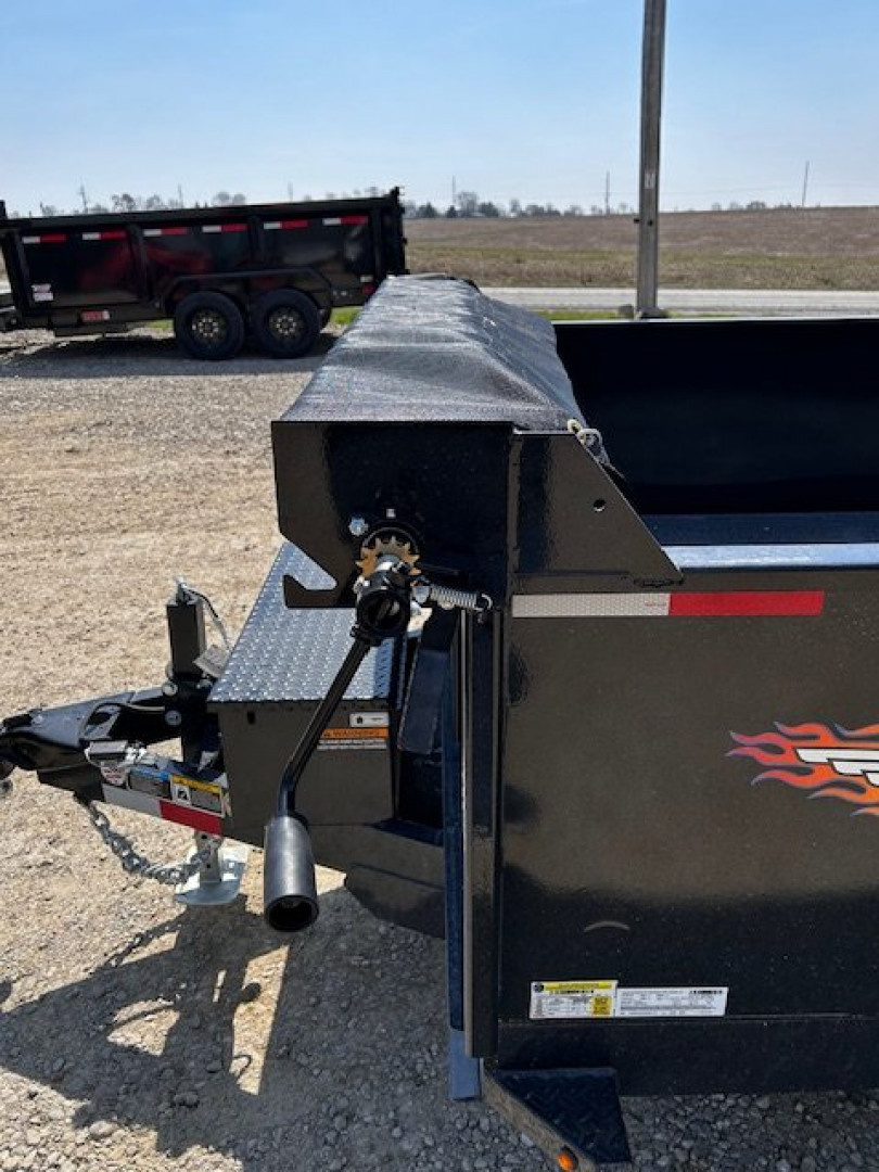 New 2025 H&H Trailers 76X10 9.9K W TARP KIT RAMPS Dump Trailer