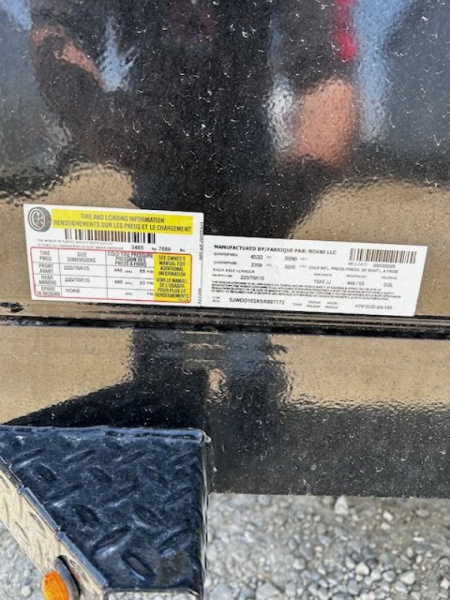 New 2025 H&H Trailers 76X10 9.9K W TARP KIT RAMPS Dump Trailer