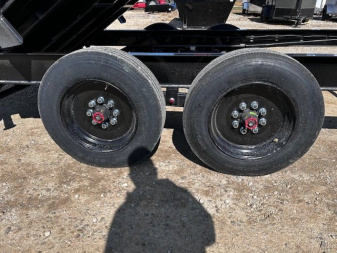 New 2025 H&H Trailers 83"X16' GN TOPLINE TELESCOPIC DUMP TRAILER 17.6K GVWR Dump Trailer